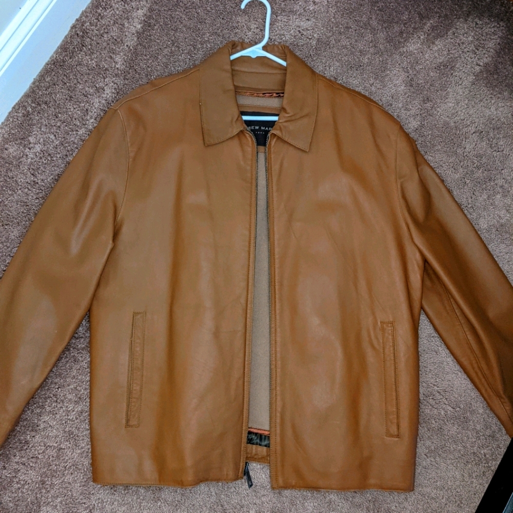 Leather jacket
